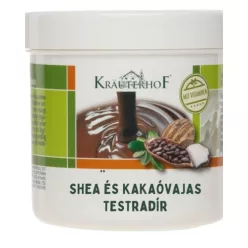 Kakaó és shea vajas testradír