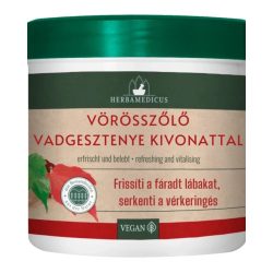 Vörös szőlőlevél vadgesztenye kivonattal